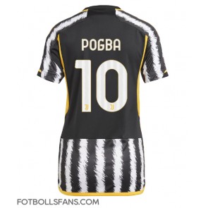 Juventus Paul Pogba #10 Replika Hemmatröja Damer 2023-24 Kortärmad
